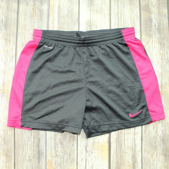 Nike Pants - Nike Pink & Grey Dri-fit Athletic Shorts